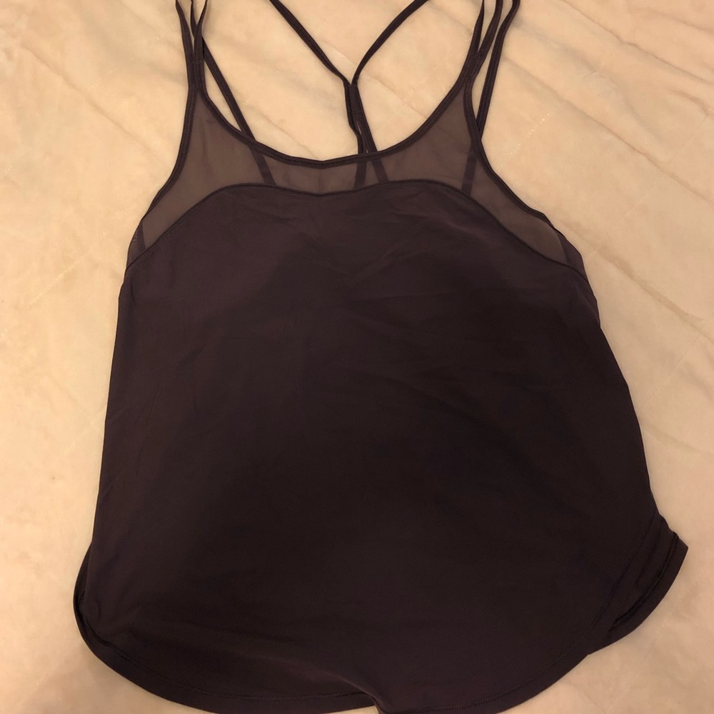 Lululemon, dark purple tank top💜🖤